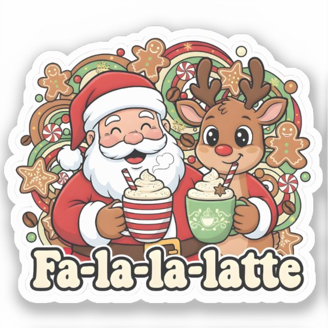 Sticker Fa-la-la-Lait (Recto)