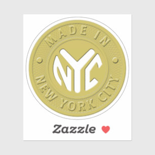 Sticker Fabriqué À New York