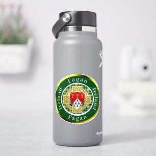Sticker Fagan Shield & Croix celtique Personnalisé