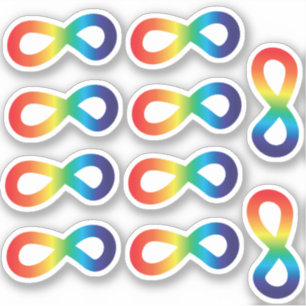 Sticker Faire face à la Neurodiversité Sensibilisation Aut