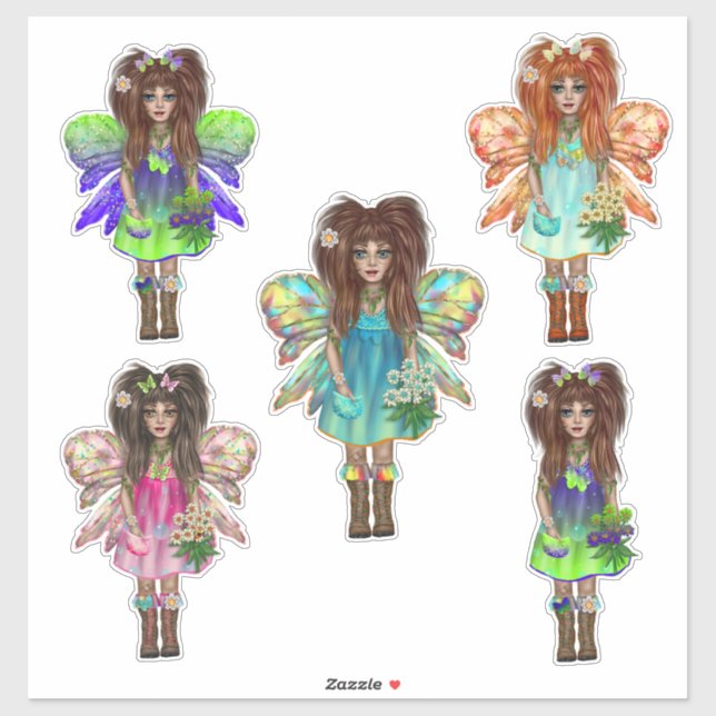 Sticker Fairy Wildchild (Feuille)