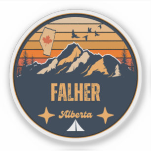 Sticker Falher, Alberta