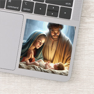 Sticker Famille de Noël