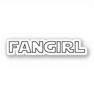 STICKER FANGIRL