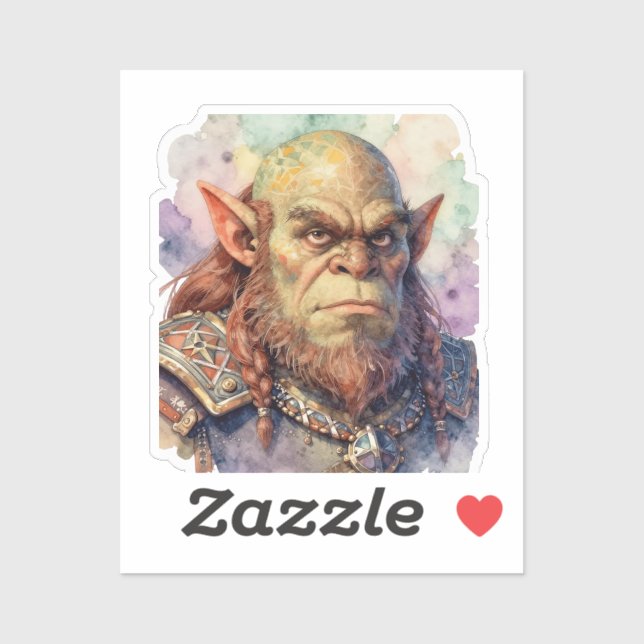 Sticker Fantasy Warrior: Dagar (Feuille)