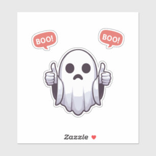Sticker Fantôme De Désapprobation