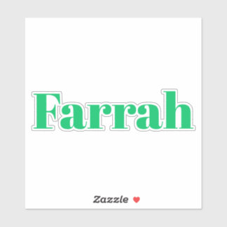 Sticker Farrah