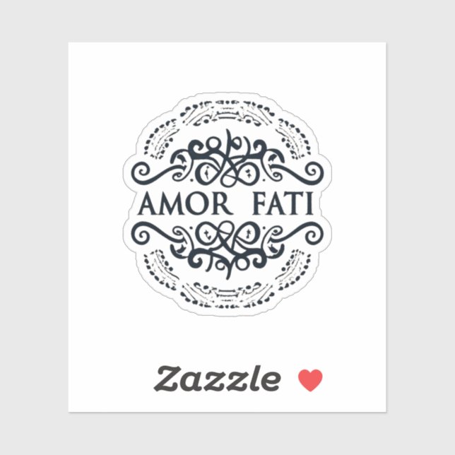 Sticker FATI AMOR (Feuille)
