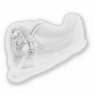 Sticker Faucheuse fantomatique chevauche à nouveau Hallowe