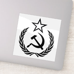 Sticker Faucille et marteau, URSS, CCCP, communisme