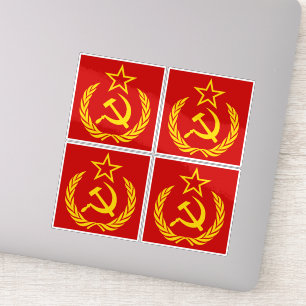 Sticker Faucille et marteau, URSS, CCCP, communisme