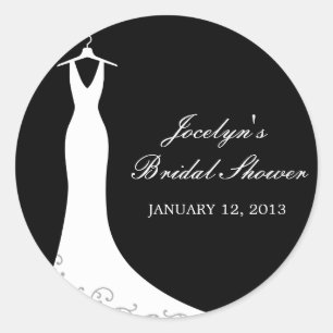 Sticker Favor Gown Couture (Noir)