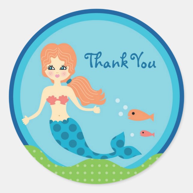 Sticker Favori De Sirène (Devant)
