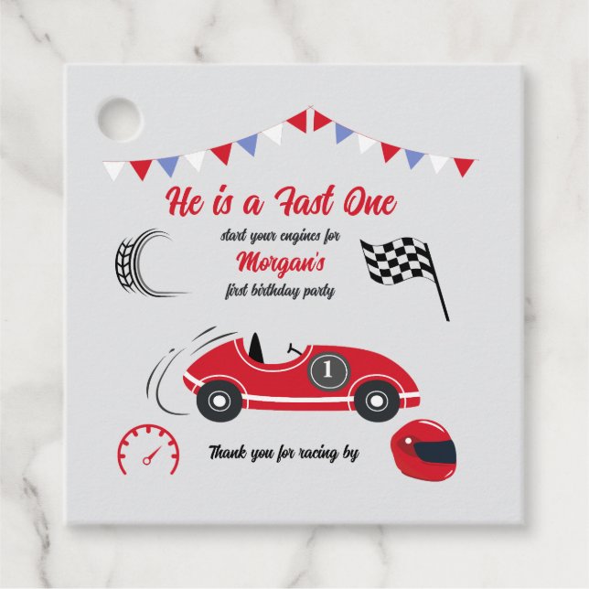 Sticker Favour Tags (Front)