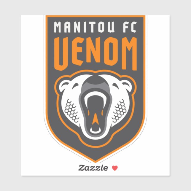 Sticker FC 6x6 Venom-Manitou (Feuille)