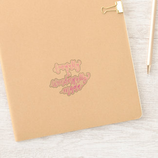 Sticker Fearful & Merveilleusement fait