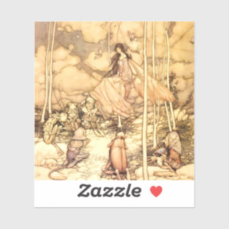 Sticker Fée Arthur Rackham