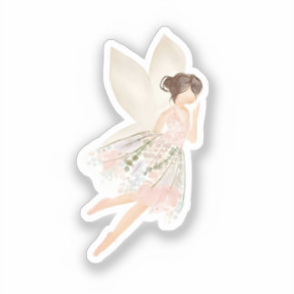 Sticker Fée du jardin magique