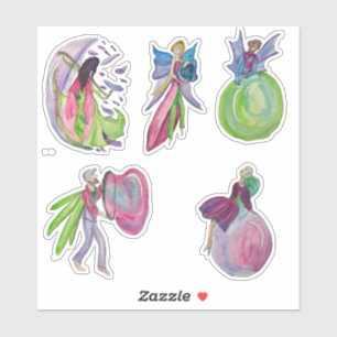 Sticker Fées et bulles
