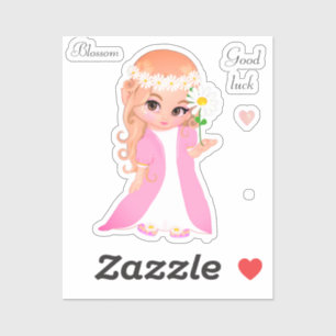 Sticker Fées et fleurs