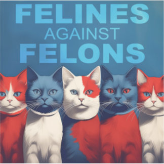 Sticker Felines Contre Felons