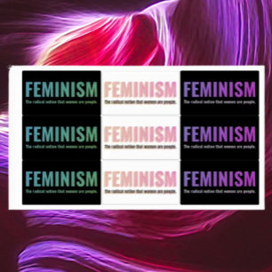 Sticker féministe - Bold Voices