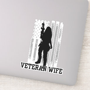 Sticker Femme vétéran