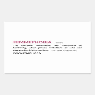 Sticker FEMMEPHOBIA Rose