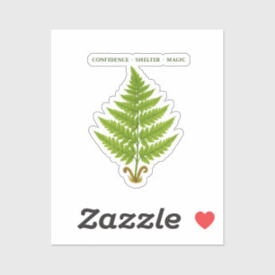 Sticker Fern Signification