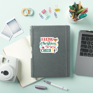 Sticker Festive Baking Salue de Noël !