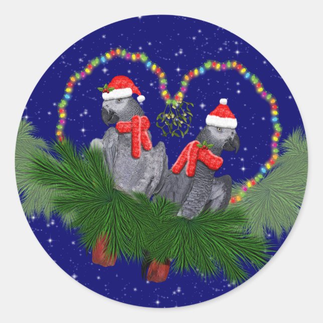 Sticker Festive Featherballs (Devant)