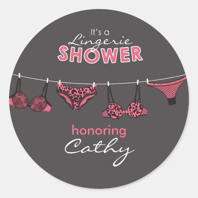 Sticker Fête des mariées de lingerie (Devant)