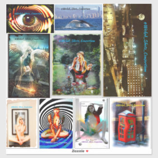 Sticker Feuille d'art1