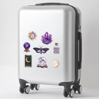 Sticker Feuille d'autocollant céleste mystique | Tarot, Lu