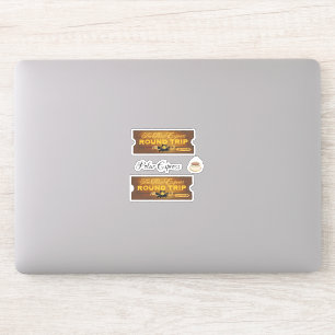 Sticker Feuille d'autocollant de express polaire