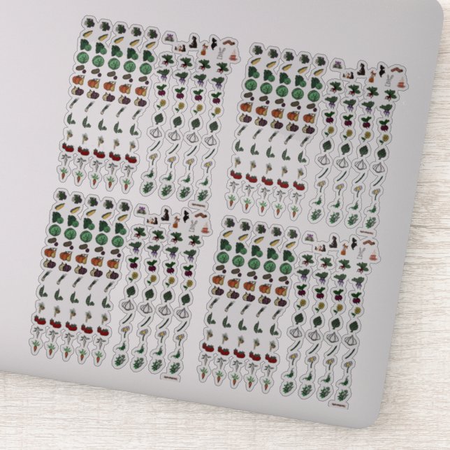 Sticker Feuille d'autocollants pour le jardin de Fig (Détail)