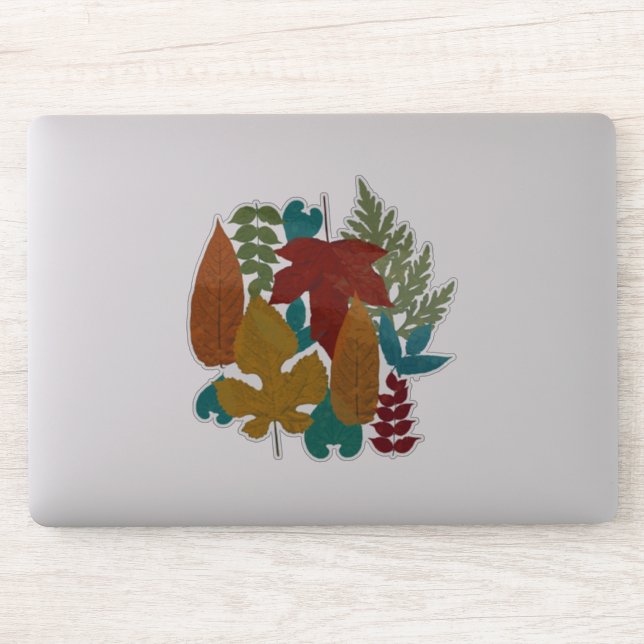 Sticker Feuilles d'automne (Ordinateur)