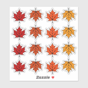 Sticker Feuilles d'automne