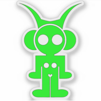 Sticker fiastro vert