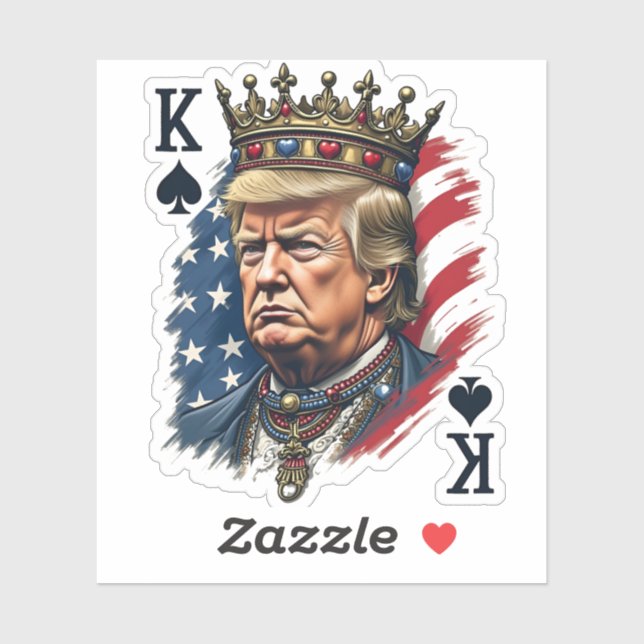 Sticker Fier Maga Trump Vance Jour de l'Inauguration améri (Feuille)