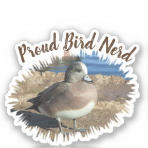 Sticker Fier Oiseau Nerd Hobby Oiseau Canard Observation d
