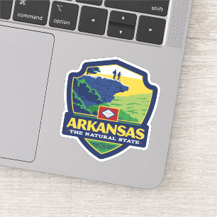 Sticker Fierté de l'État   Arkansas