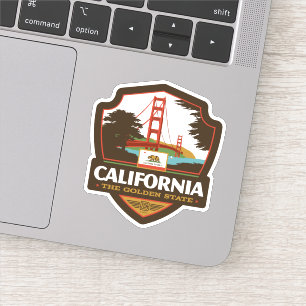 Sticker Fierté de l'État Californie