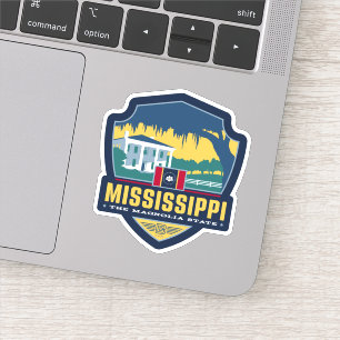Sticker Fierté de l'État   Mississippi