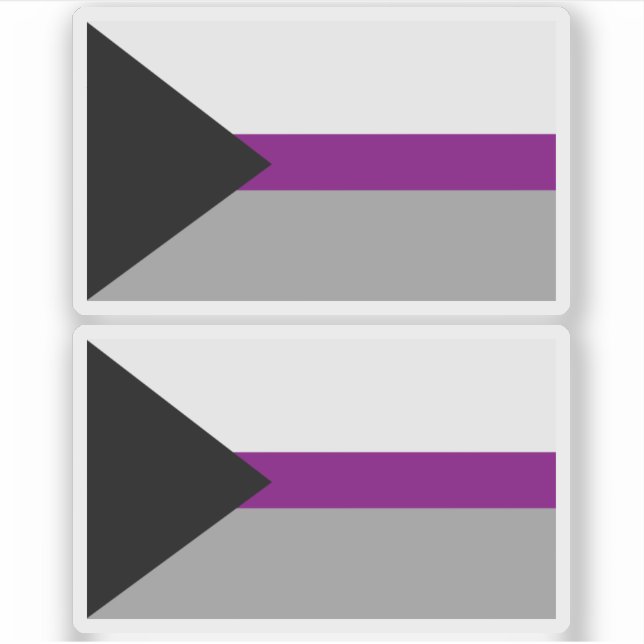 Sticker Fierté désisexuelle (Devant)