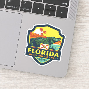 Sticker Fierté   la Floride d'état