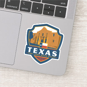 Sticker Fierté le Texas d'état