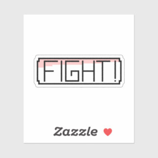 Sticker "Fight" Gamers Nostalgia