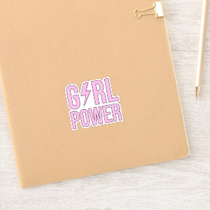 Sticker Fille Éclair