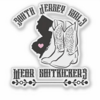 STICKER FILLES DU SUD JERSEY